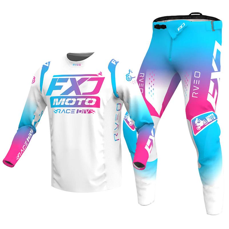 Motocross Gear Set for Kids 4 5 6 7 8 9 10 11 12 13 Years Youth Child Motorcycle Boy Girl Jersey Pant Kits Racing Suit Off-road Enduro MX MTB
