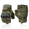 Outdoor Activity Fingerless Gloves Hard Knuckle Paintball Hunting Combat Riding Hiking Half Finger Gloves