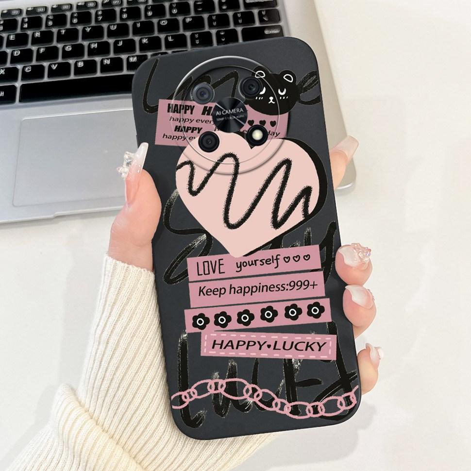 New Casing For Huawei Nova Y90 Cover Fashion Rabbit Phone Case For Huawei Nova Y90 NovaY90 CTR-LX1 Shockproof Soft Back Cover