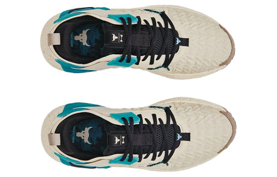 Under Armour Project Rock 6 Brown Teal Men's Sneakers