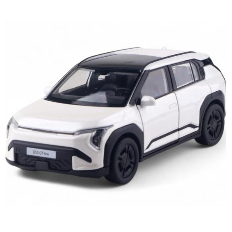 WELLY Kia EV3 1:Carro Modelo Diecast na Escala 38, 3 Cores, Da COREIA