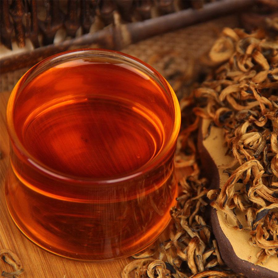 2023 Yunnan Dian Hong Premium Honey Golden Bud DianHong Black Chinese Tea 100g