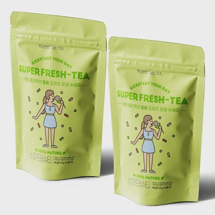 Super Fresh Tea 2 Pieces