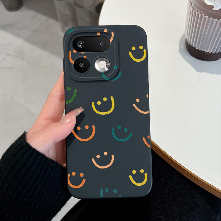 For Oppo Realme 16 14 15 Pro Plus C85 Pro P3 Lite Reno15 Pro OPPO A77 A78 A95 A93 A72 A73 Phone Covers Fashion Labels Soft Smooth Liquid Silicone Case