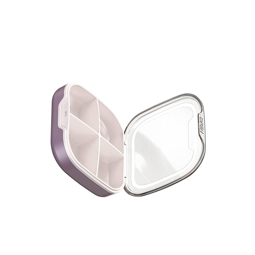 Pill Box Home Daily Sealed Case Separation 4 Compartments PP Organizer Holder Dusproof Waterproof Damproof Container