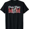 Drum Major Mom Leopard Mom Of A Drum Major Mother T-Shirt