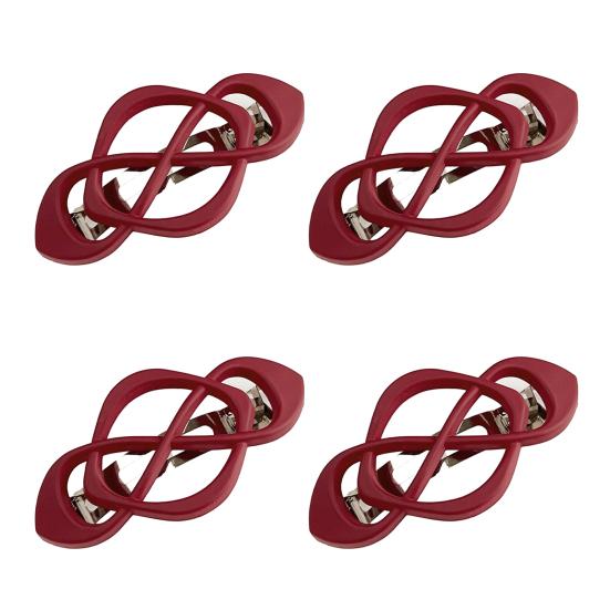 1/4 Pezzi Fermagli per Capelli Francesi Vintage Finitura Opaca Mollette per Capelli Design a Forma di Croce Strumento per Acconciare i Capelli Accessori per Capelli