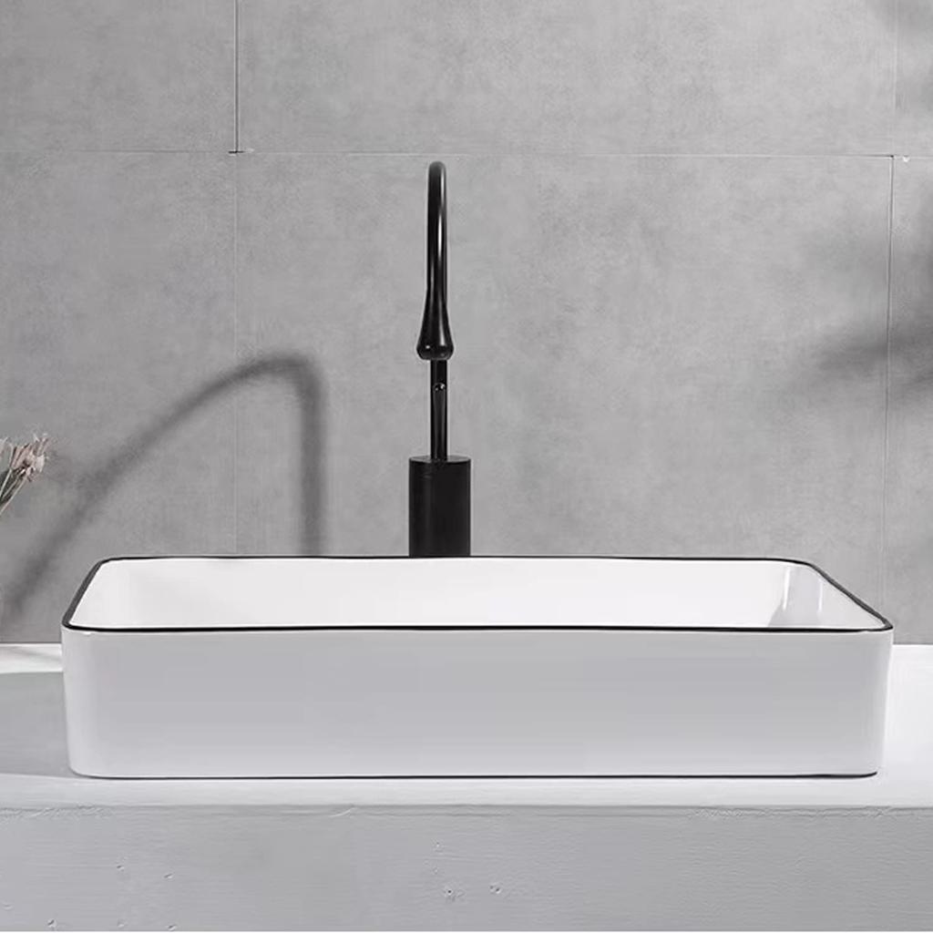 Exclusively At Stylish Large Freestanding Handwashing Ceramic Handwashing Handwashing Bowl [Sold JOMOWN] Washbowl, Washbowl, 605355110mm, Washbasin,