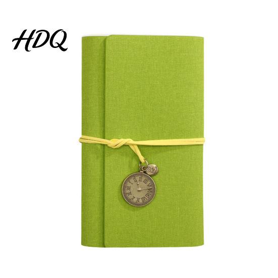 Thick Paper Notebook A6 Faux Leather Journal Notebook 6 Ring Loose Leaf