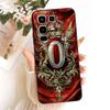 For Infinix Note 50 Pro 4G X6855 X6858 Feather Crown Initial Letter Phone Case For Infinix Note50 4G 50Pro Soft Silicone Bumpers