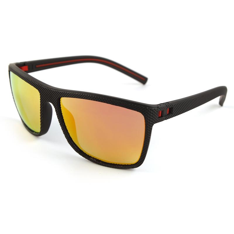 Fashion Square Sunglasses for Men UV Protection Anti Glare Large Frame Sun Glasses Lentes De Sol Hombre