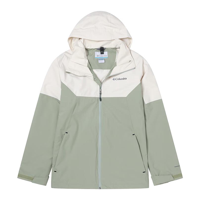 Columbia Hiking Breathable, Abrasion-Resistant, Waterproof, And Windproof Windbreaker Jacket Men's XE3734