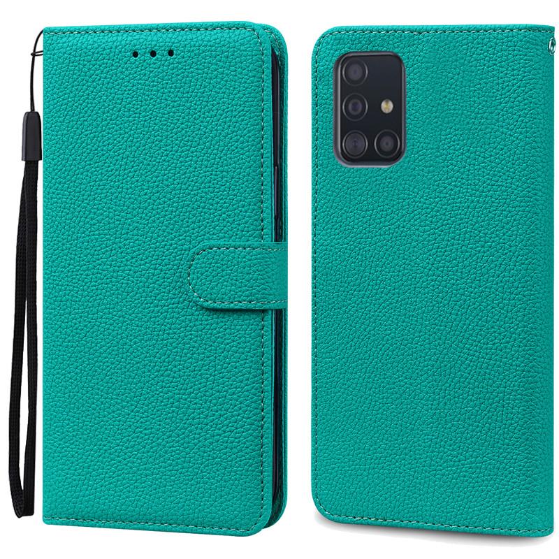 A51 Case For Samsung Galaxy A51 Case Leather Wallet Flip Case For Samsung Galaxy A71 Case A 51 71 Silicone Cover Coque Fundas