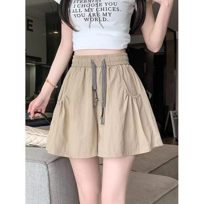 Quick-drying Wide-leg Pants Skirt Shorts Children's Hot Season Thin Large-size Skirt