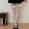 Thin Suspender Stockings White Overknee Socks Sweet Thigh High Stockings  Lolita