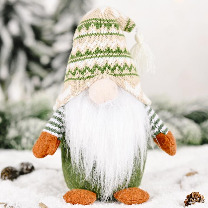 Cross-Border Rudolph Gnome Christmas Plush Toy - Holiday Ornament