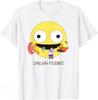 Smiling Friends T-shirt Cartoon Print Vintage Cotton Tee-shirt Summer Harajuku Kawaii Tshirt Camisetas Cute Fashion O-neck Tees