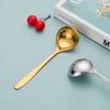 Thickening Long Handle Stirring Spoons Stainless Steel Soup Spoons Tableware Kitchen Accessories Gadgets