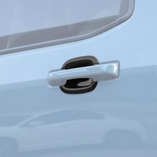 For Ford Maverick 22-25 Glossy Black Door Side Handle Bowl Cover Cup Trim Decor