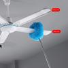 Pămătuf Flexibil de Curățare cu Tijă Extensibilă Design Reutilizabil Pămătuf pentru Ventilator de Plafon Instrument de Praf Multifuncțional