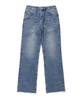 COVERNAT WOMAN Semi Bootcut Denim Pants Blue