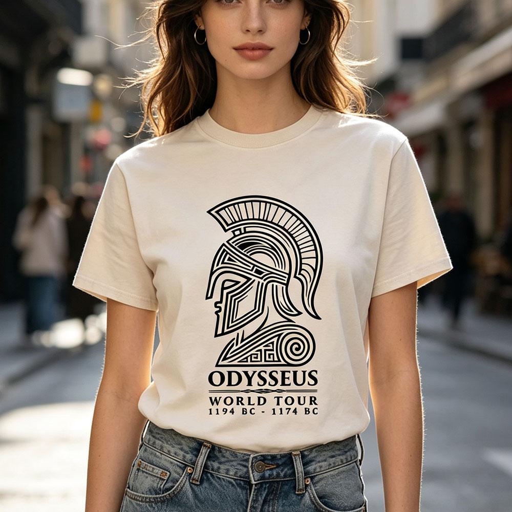 Women Clothing Odysseus The Odyssey T-shirt Short Sleeve Cotton Summer Fashion Tshirts Graphic Merch Loose Casual O-neck Tops