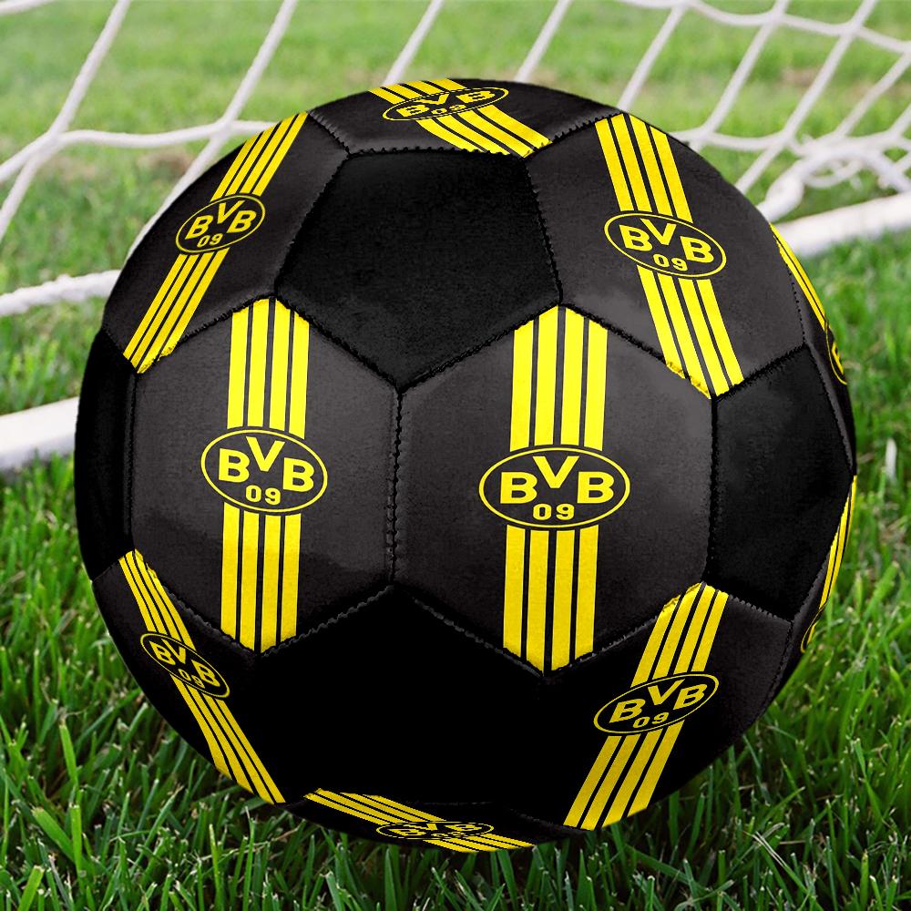 Mingea de fotbal Borussia Dortmund, Mărimea 5, Potrivită atât pentru meciuri în interior, cât și în aer liber, Un cadou potrivit pentru toată lumea.
