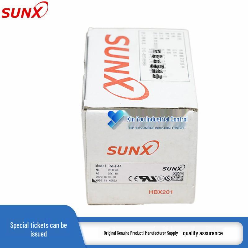 Original SUNX PM-F44/P Groove Through-beam Limit Photoelectric Sensor