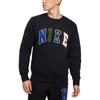 Sweatshirts Men's Black Crew Neck Moderate FZ0880-010