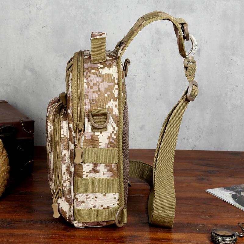 Outdoor-Crossbody-Brusttasche für Herren, Radfahren, multifunktionale Umhängetasche