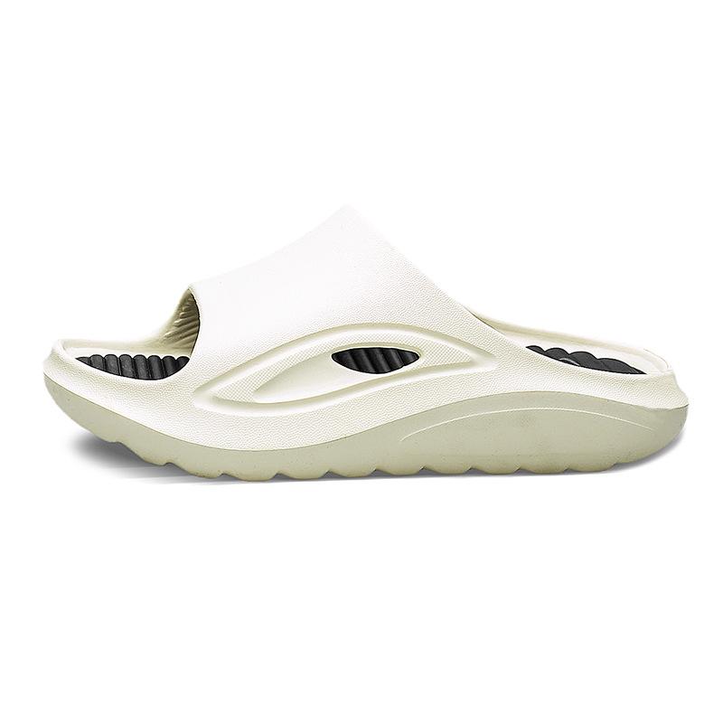 Slippers Men Summer Fashion Men Slides Male Shoes Outside Thick Sole Comfortable Home Slipper Outdoor Beach Unisex Massage Shoes