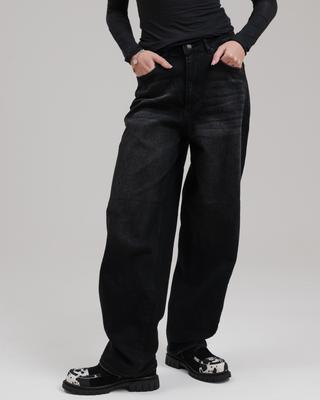 Jeans Wide Its Basic 3468 38 Black