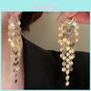 Love Heart Drop Earrings With Gold Plated Zinc Alloy For Women Summer Fashion Jewelry