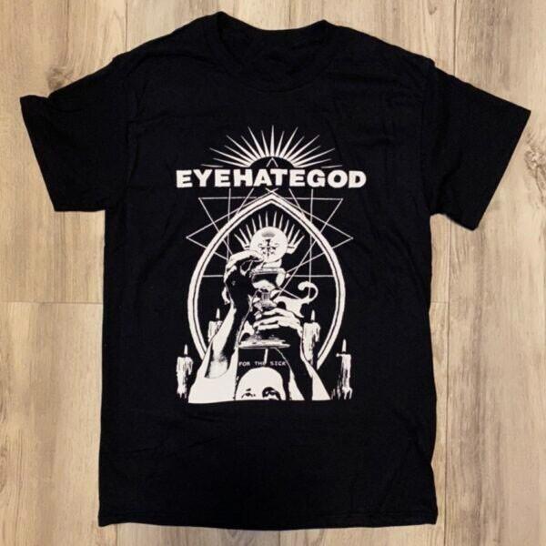 Vtg Eyehategod Band Cadeau Voor Fans T-shirt Katoen Zwart S-5XL Unisex Shirt AG373