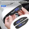 Caldo 2025 Caldo Per Specchietto Retrovisore Auto Ford Sopracciglio Pioggia Visiera Fibra di Carbonio Parasole Specchietto Retrovisore Auto Per Ford Ranger C-Max S-Max Foc