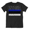 Flagge T-Shirt Estland Mode Länder Souvenir Geschenk T-Shirt Stolz Logo