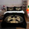 Golden Eagle Emblem. Bedding Duvet Cover Sets Duvet Covers Pillowcases Gifts (1 * Duvet Cover 2 * Pillowcases, Without Duvet Insert)
