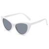 Mode Dames Zonnebril Plastic Kattenoog Merk Ontwerper Vintage Retro Vrouwen Zonnebril UV400