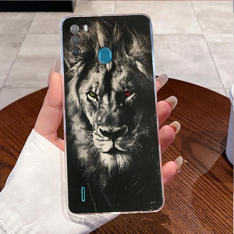 For ITEL S16 Phone Case ITEL Vision 1 Pro Case Clear Luxury Cute Love Rabbit Funny Cat Cartoon Painted Soft TPU Silicone Cover