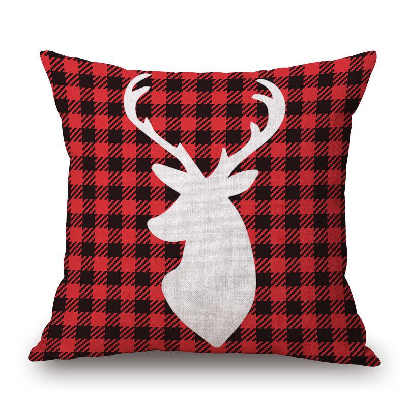 Festive Merry Christmas Xmas Gift Designed Throw Pillow Case Cover Cushion 18 X 18 Inch Versatile Decoration For Living Spaces