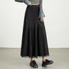 Herfst 2025 Koreaanse Stijl Kant Patchwork Geplooide Rok voor Dames met Elastische Taille