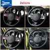 JIDIXIAN Auto-Lenkrad-Dekorations-Abdeckungsaufkleber für Suzuki Jimny + Auto-Innenraum