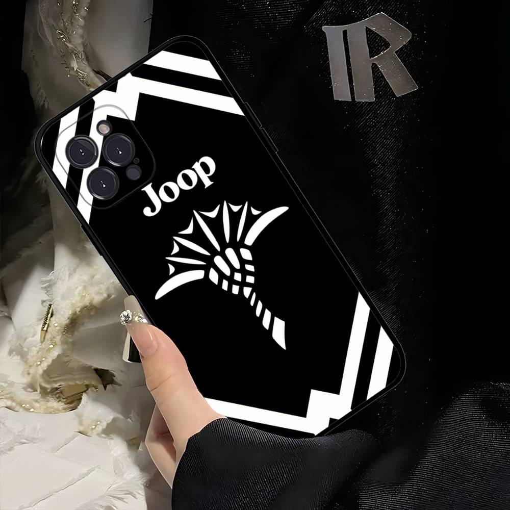 Luxury Fashion J-Joop For IPhone 17 16 15 14 13 12 11 Pro Max 13 17Air Shockproof Soft Phone Cases Coque