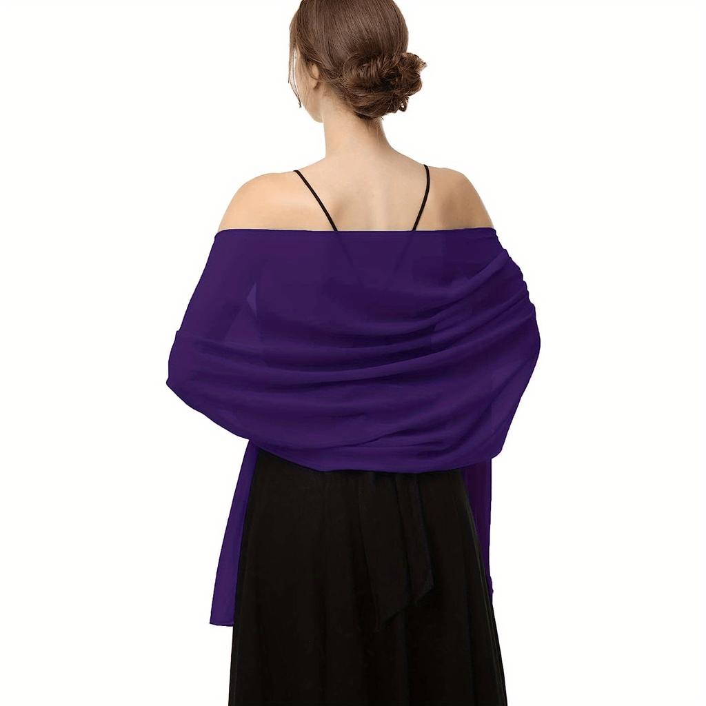 Elegant Bubble Chiffon Shawl Hijab Women Lightweight Shawl and Wrap Female Foulard Perfect for Casual Outings and Evening Events