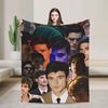 Jacob Elordi Blankets  Camping Flannel Throw Blanket For Living Room Warm Soft Design Quality Bedspread Gift Idea