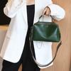 Women'S Bag Season High-End Niche Leather Women'S Boston Pillow Portable Messenger Bag
