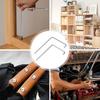 2Pcs Window Adjustment Wrench Compact Portable Universal Compatibility User-Friendly Hex Wrench Window Bicycle Maintenance Tool