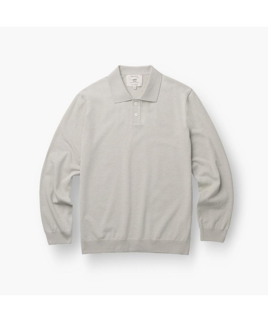Henlikoteun Polo Collar Knit Ahwas26601Gyl