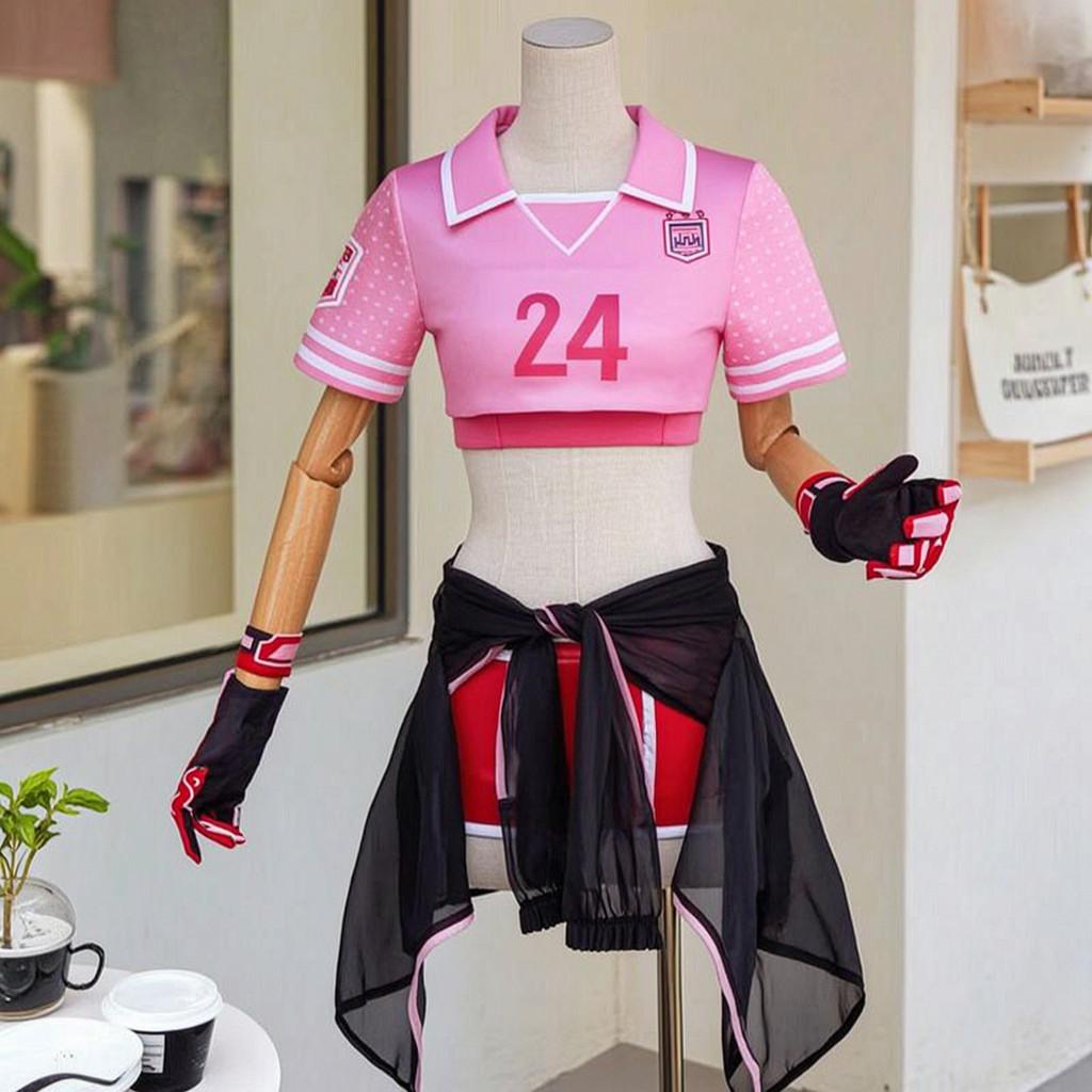 Naraka Bladepoint Lannie Cosplay Costume With Polyester Fabric For Anime Gaming Role Play