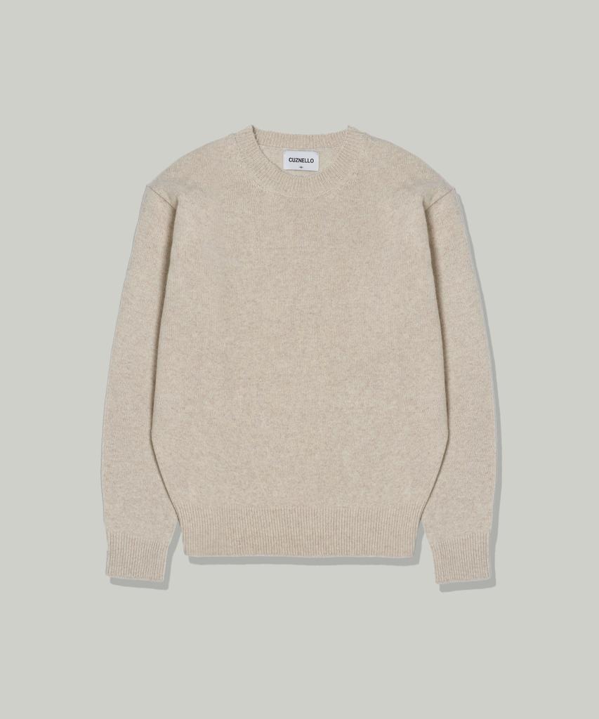 CUZNELLO Formal Round Knit_Beige
